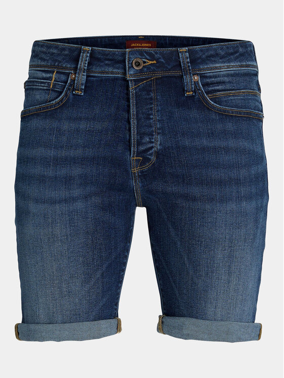 Jack&Jones Jack&Jones Džínsové šortky Jjirick 12250489 Modrá Regular Fit