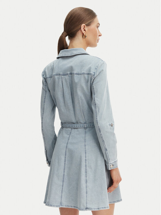 Morgan Morgan Vestito di jeans 261-RODEX Celeste Slim Fit