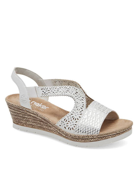 Rieker Rieker Sandali 61916-80 Bianco