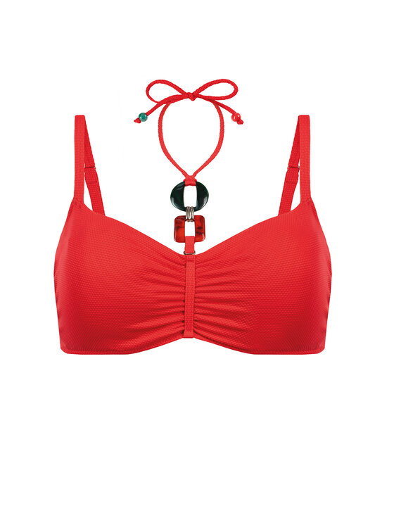 Feba Feba Bikini pezzo sopra FG189 Rosso