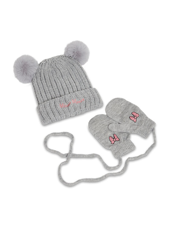 OVS Set Mütze und Handschuhe - Kinderkleidung, Größe 46_48 Grau 1344053