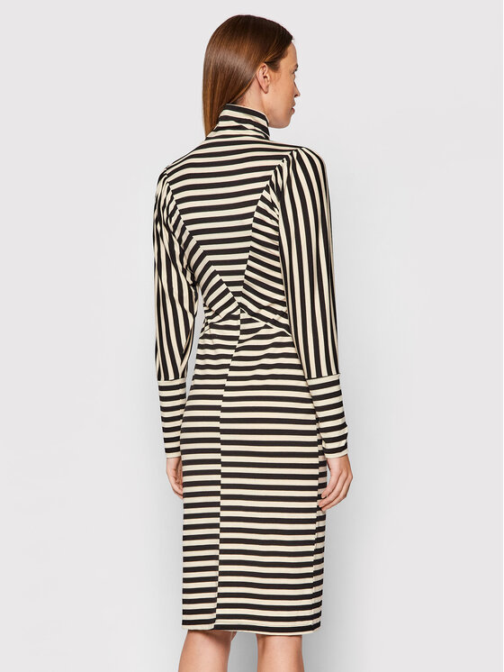 Vestito da giorno Lalovo PGA21095VE Beige Slim Fit...