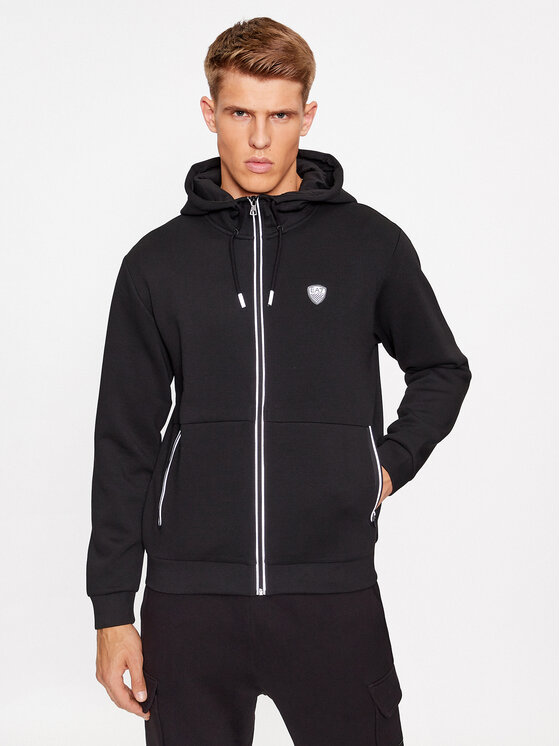 EA7 Emporio Armani EA7 Emporio Armani Felpa 8NPM20 PJ4EZ 1200 Nero Regular Fit