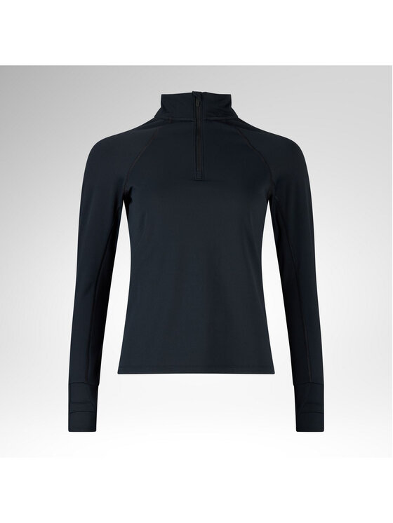 Rossignol Rossignol Bluza techniczna W Half Zip First Layer Czarny Slim Fit
