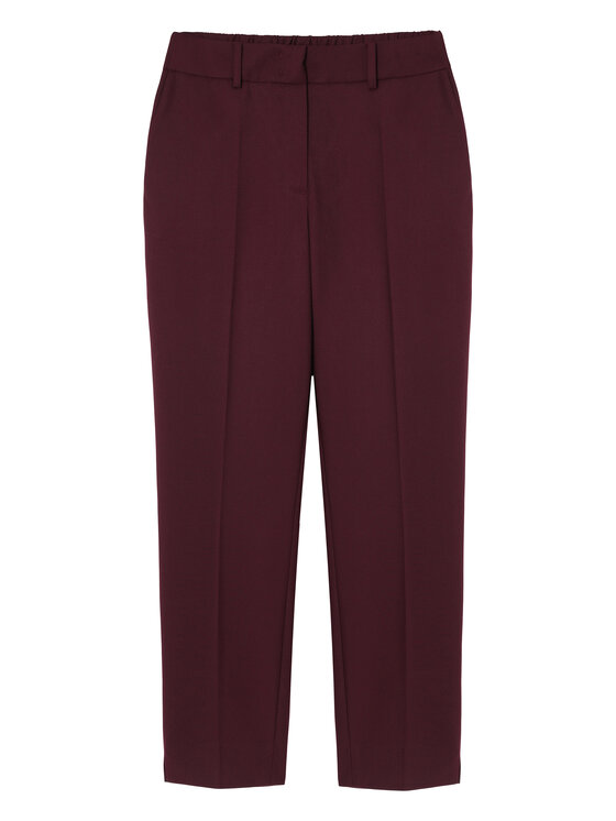 TATUUM TATUUM Kalhoty z materiálu KOLIA 1 Bordó Skinny Fit