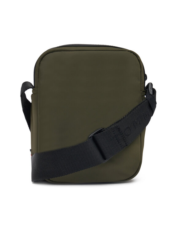 Tommy Hilfiger Tommy Hilfiger Τσαντάκι Th Repreve Mini Reporter AM0AM13185 Πράσινο