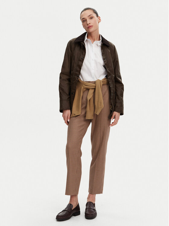 Barbour Barbour Kurtka przejściowa Beadnell LWX0667BR31 Brązowy Regular Fit