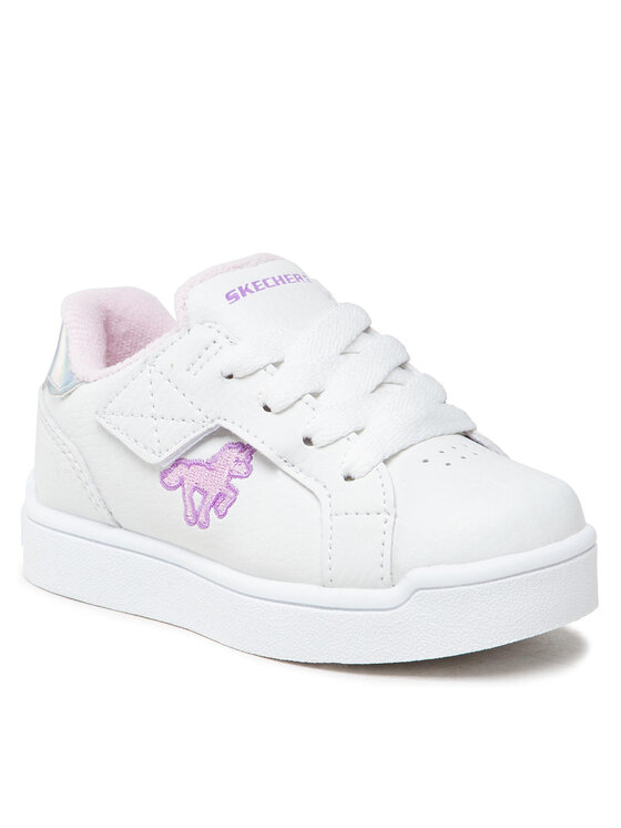 Skechers Sneakersy Lil Unicorn 302892N/WPK Biały