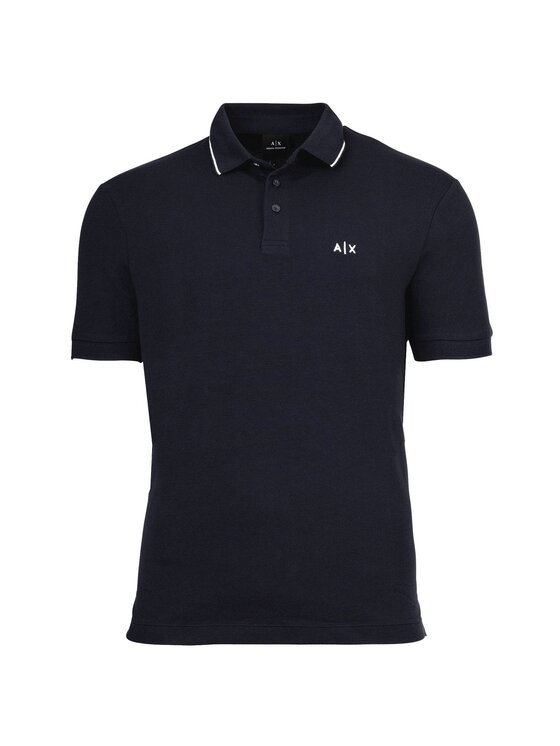 Armani Exchange Armani Exchange Polo 30616 Niebieski Comfort Fit
