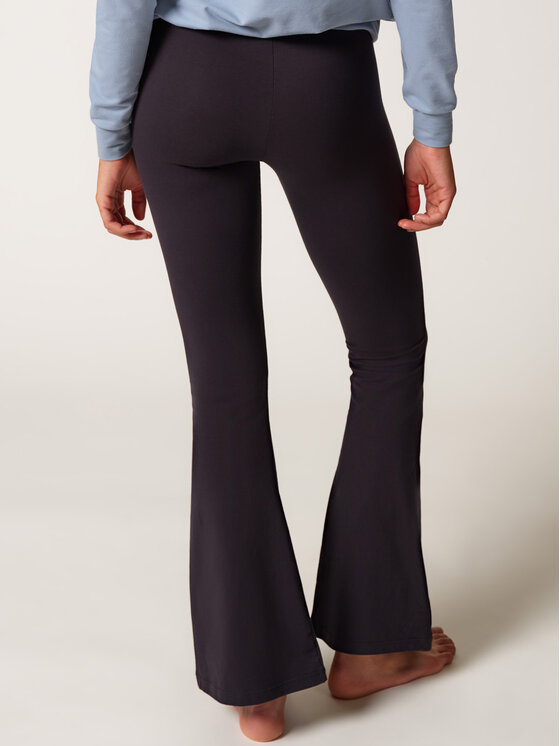 Skiny Skiny Dámske nohavice 82619 Čierna Slim Fit