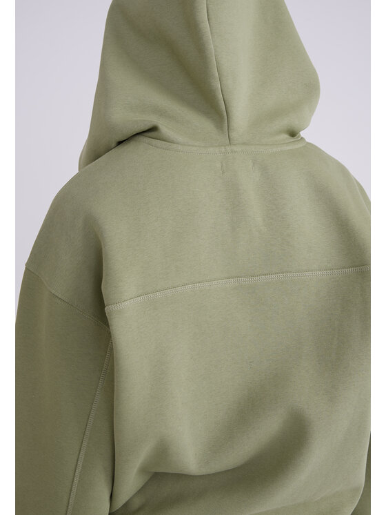 Style Republic Style Republic Bluza Zip Hoodie Zielony Comfort Fit