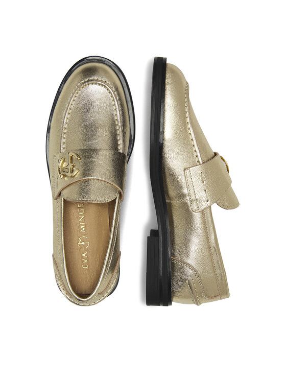 Eva Minge Eva Minge Slipper MICHELLE-0107 Goldfarben