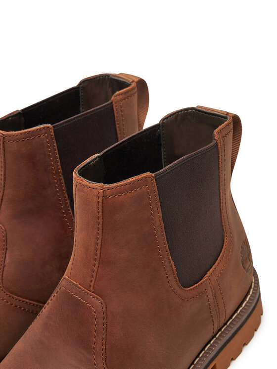 Timberland Timberland Kotníková obuv s elastickým prvkem TB1A2NGYF131 Hnědá
