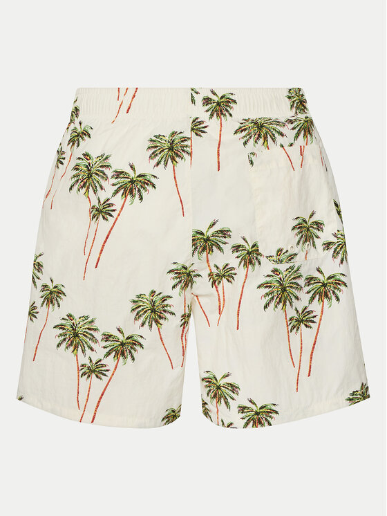Tommy Hilfiger Tommy Hilfiger Szorty kąpielowe UM0UM03491 Beżowy Regular Fit