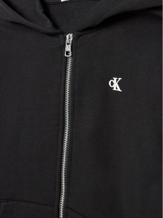 Calvin Klein Jeans Calvin Klein Jeans Felpa Mini Hero IB0IB02131 Nero Regular Fit