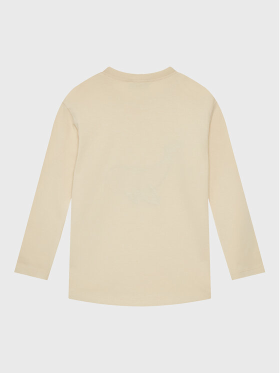 United Colors Of Benetton United Colors Of Benetton Μπλουζάκι 3YN4G106D Μπεζ Regular Fit