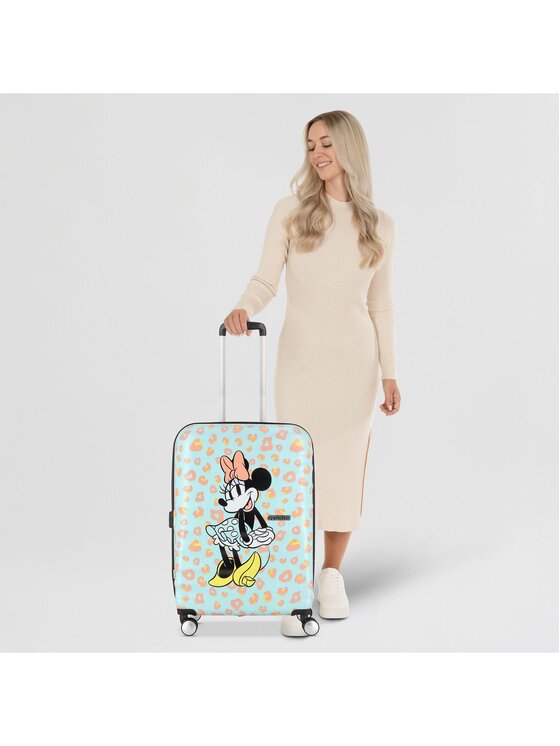 American Tourister American Tourister Walizka średnia 310756 Turkusowy