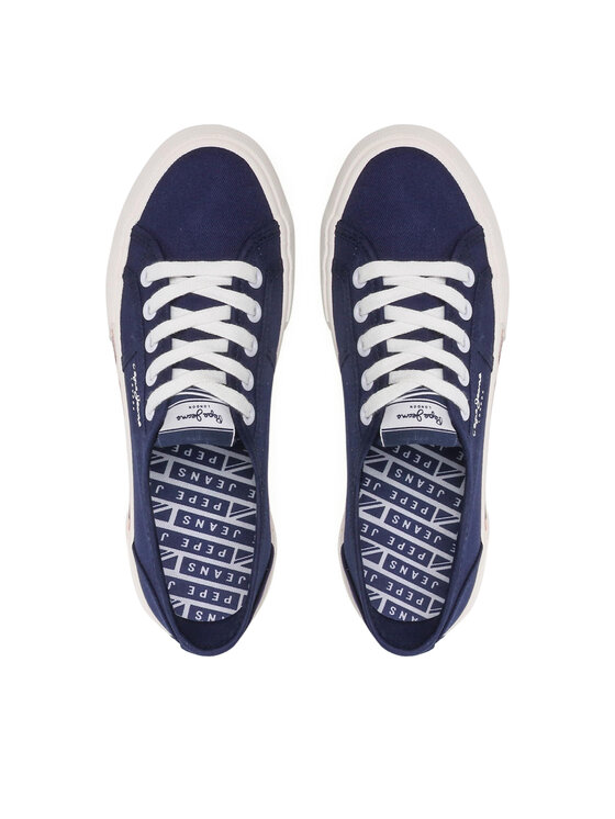Pepe Jeans Pepe Jeans Tenisówki Brady W Basic PLS31287 Granatowy