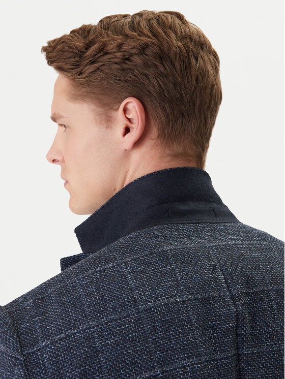 BOSS BOSS Демісезонна куртка H-Hutson 50557205 Cиній Regular Fit