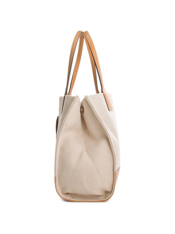 Tory burch ella canvas mini online tote