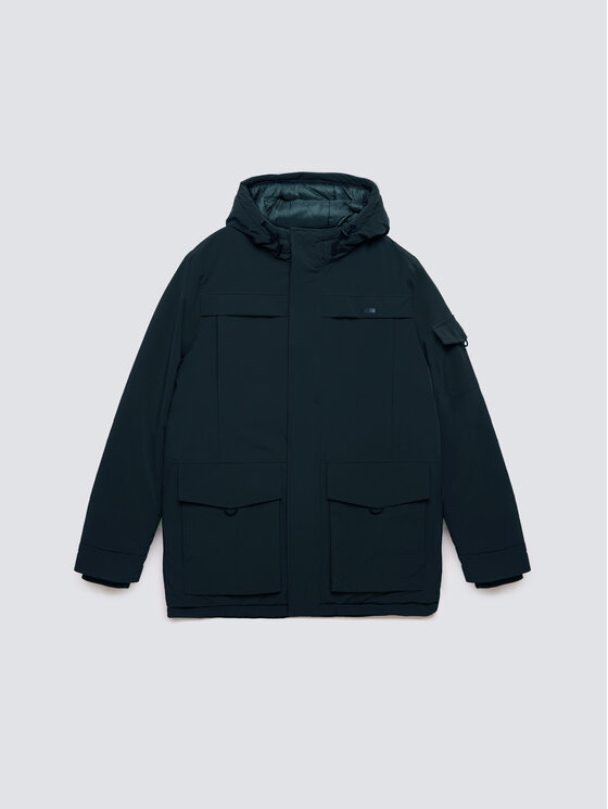 BIG STAR BIG STAR Kurtka zimowa LOB Granatowy Basic Fit