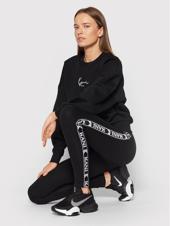 Karl Kani Karl Kani Κολάν Tape 6104721 Μαύρο Slim Fit