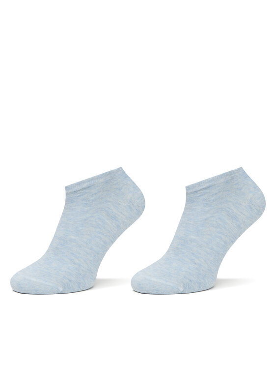 Tommy Hilfiger Tommy Hilfiger 2er-Set niedrige Damensocken 343024001 Blau