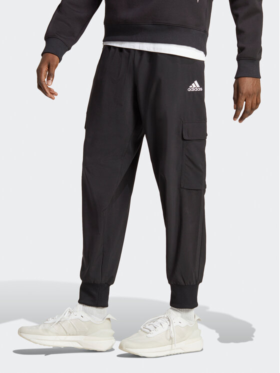 adidas Spodnie dresowe Essentials Small Logo Woven Cargo Ankle-Length ...