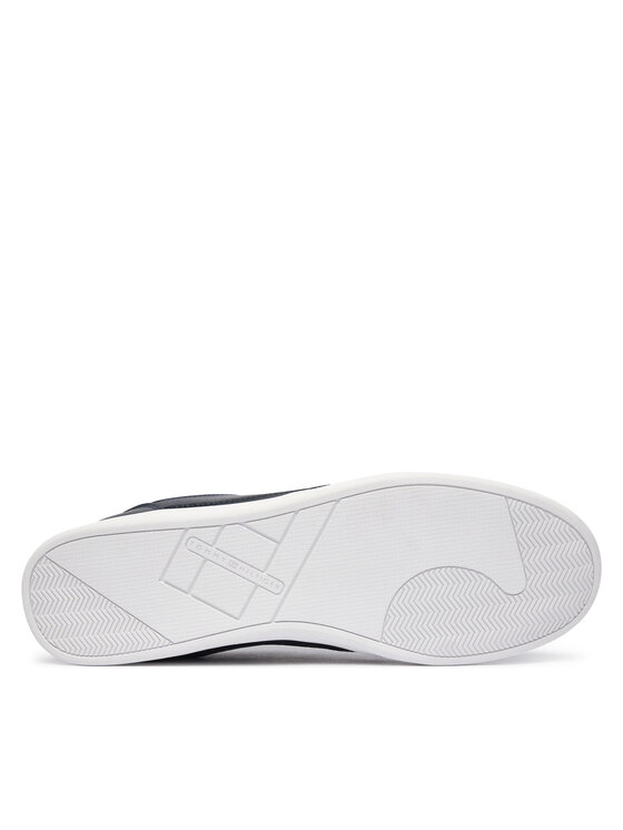 Tommy Hilfiger Tommy Hilfiger Sneakers Lo Pro Cupsole Perf Leather FM0FM05944 Alb