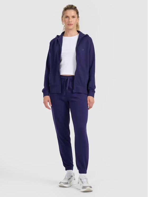 4F 4F Bluza FWMM00TSWSF1763-31S Niebieski Regular Fit