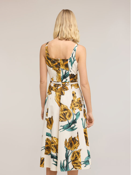 Motivi Motivi Vestito da giorno 7550Q203638N001 Bianco Regular Fit