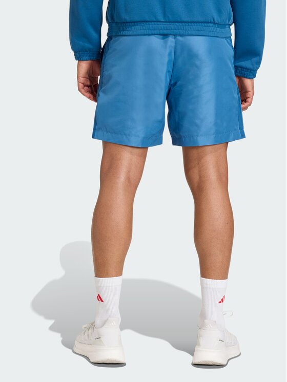 adidas adidas Szorty sportowe 158859 Błękitny Regular Fit