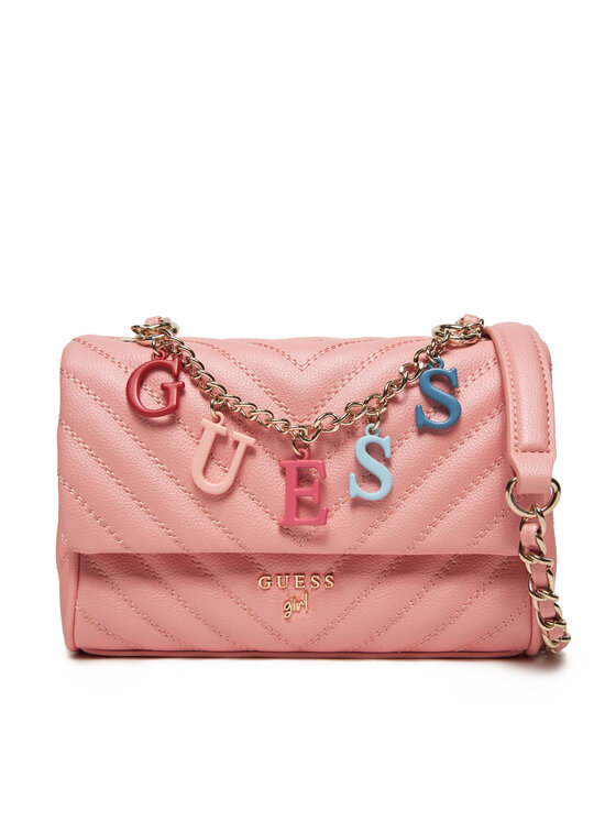 Guess Guess Дамска чанта J4YZ45 WFZL0 Розов