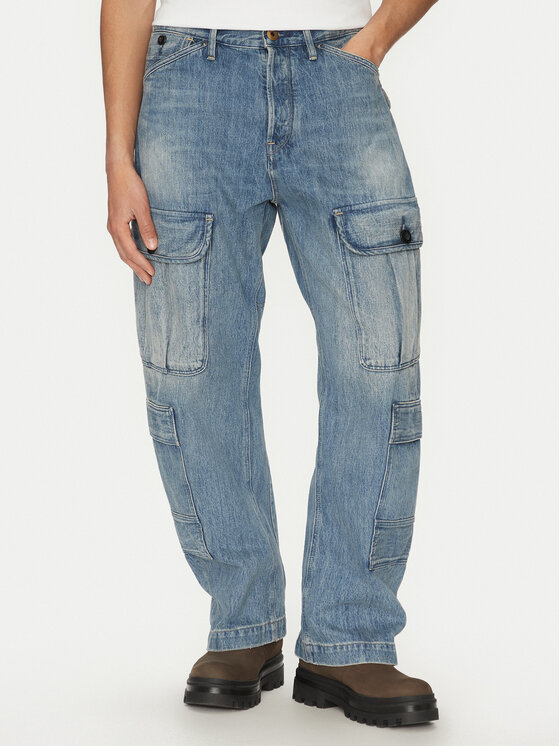 G-Star Raw G-Star Raw Jeansy Bend 3D D26111-D499 H121 Modrá Loose Fit