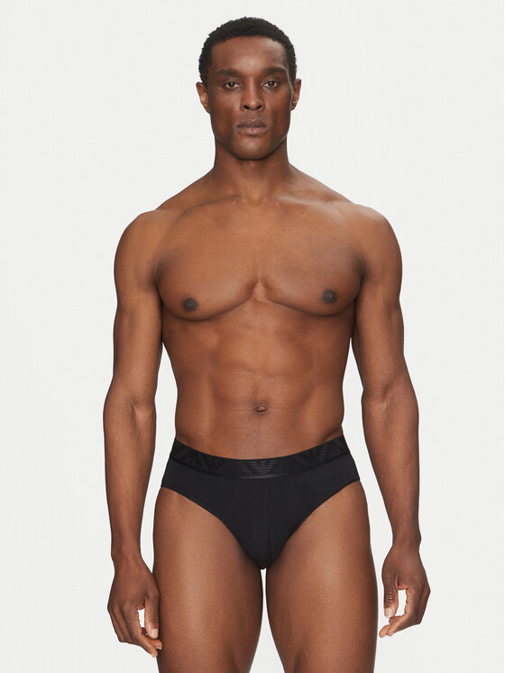 Emporio Armani Underwear Emporio Armani Underwear Set 3 sponjic EM000258 AF10780 MC061 Črna