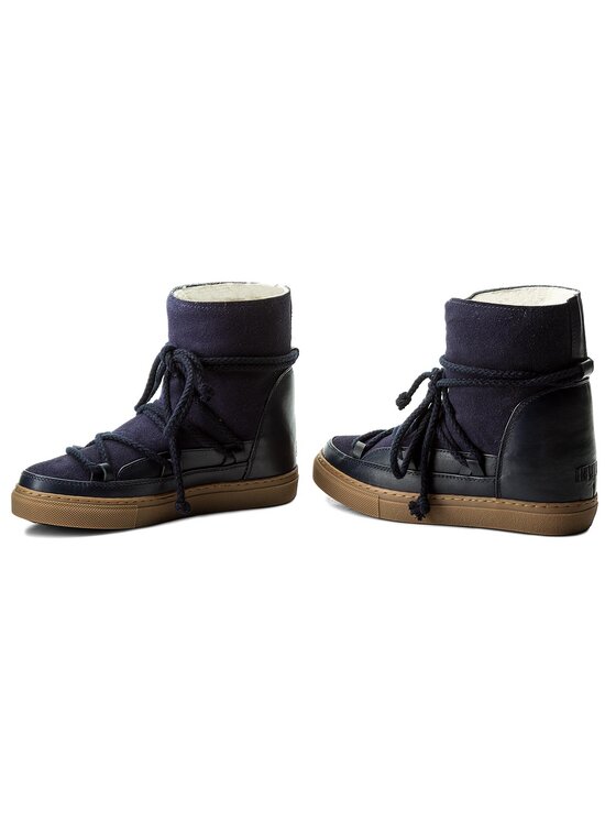 Inuikii Inuikii Παπούτσια Sneaker Wedge Classic 30100 Σκούρο μπλε