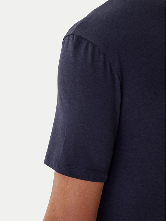 Guess Guess T-Shirt Z2YI12 JR06K Tmavomodrá Regular Fit
