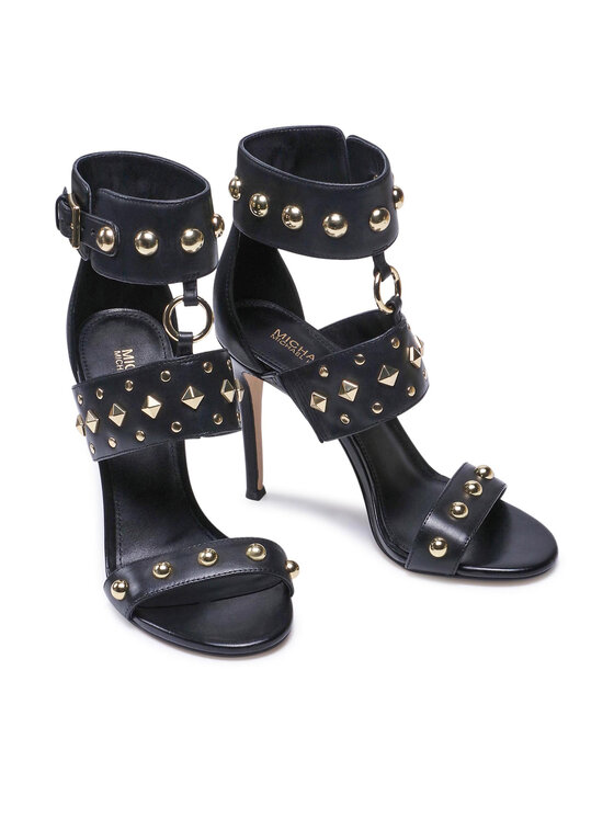 MICHAEL Michael Kors Sandały Amos Ankle Strap 40T1AMHA3L Czarny Modivo.pl