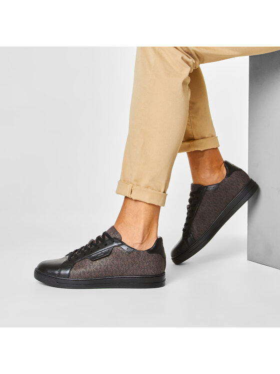 MICHAEL Michael Kors MICHAEL Michael Kors Снікерcи Keating 42F9KEFS1Q Коричневий
