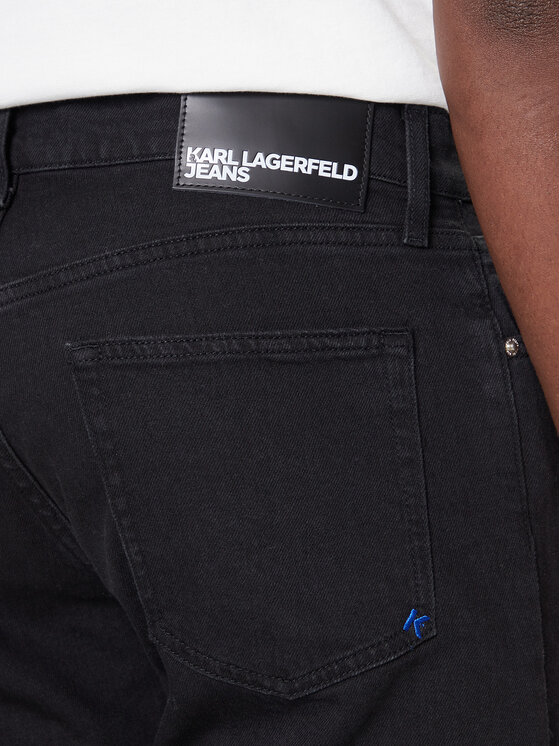 Karl Lagerfeld Jeans Karl Lagerfeld Jeans Blugi A4M10072 Negru Tapered Fit
