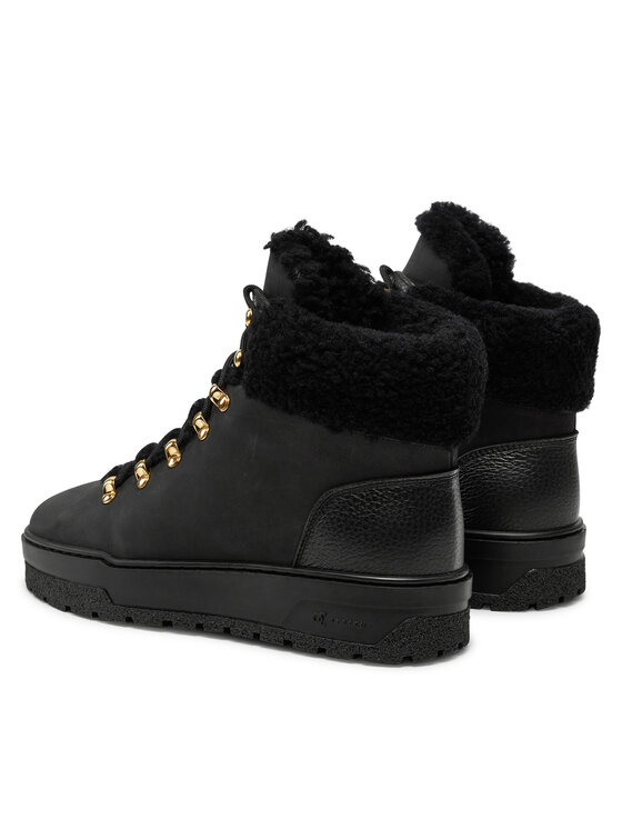 Pollini Pollini Μποτάκια SA21254H0LTOA00A Μαύρο