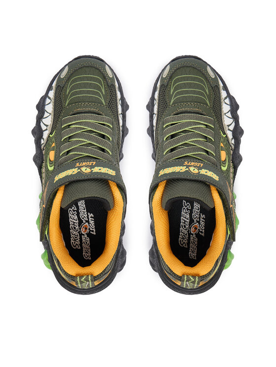 Skechers Skechers Laisvalaikio batai Skech-O-Saurus Lights 2.0 400121L OLV Chaki