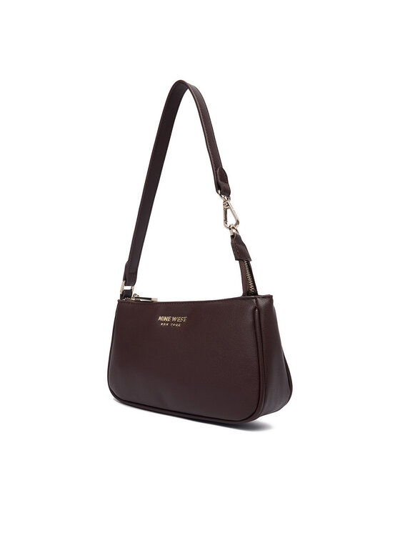 Nine West Nine West Τσάντα CEO-VELVET CHARM-LA374-4788 Καφέ