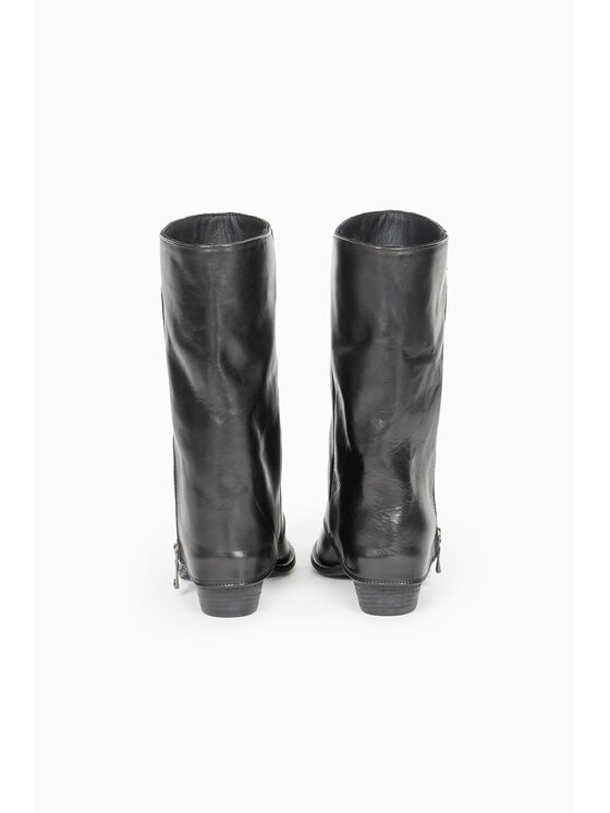 Deni Cler Milano Deni Cler Milano Kozaki T-DC-B564-E5-77-90-1 Czarny
