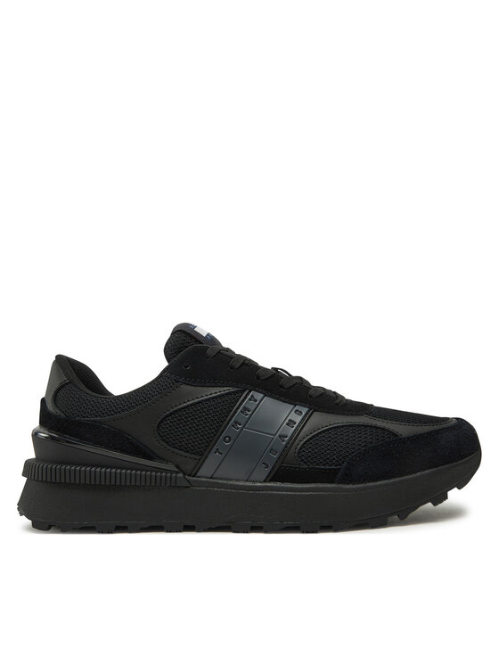 Sneakers Tommy Jeans Bărbați, Mărimea: 41, Negru, Tjm Technical Runner Ess EM0EM01537