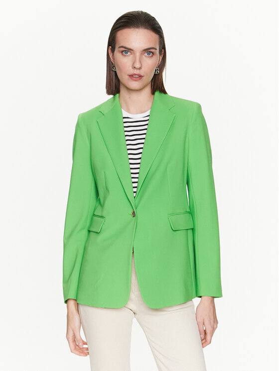 Tommy hilfiger green blazer discount