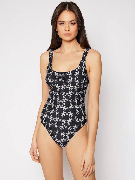 Guess Guess Bikiny One Piece E02J21 MC03I Čierna