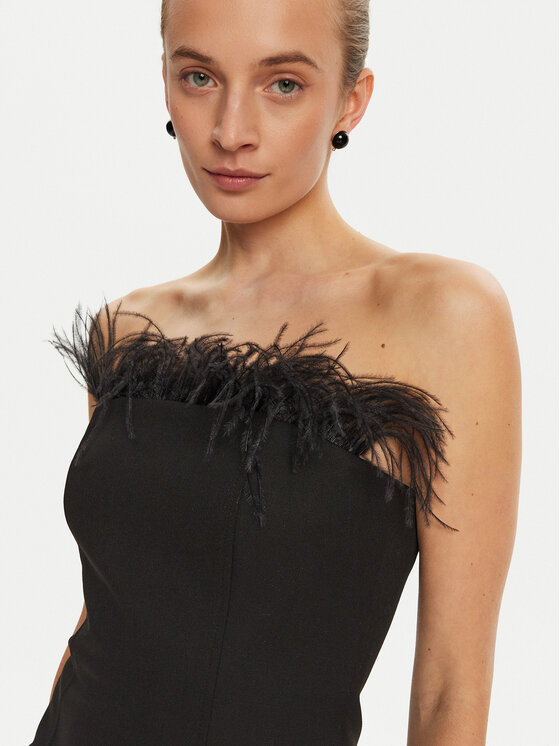 Marella Marella Abito da cocktail Lira 2423226072 Nero Slim Fit