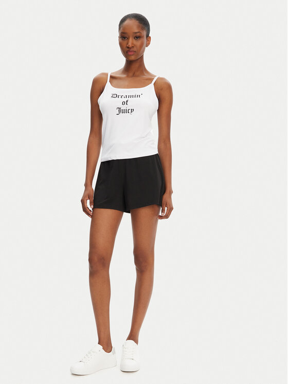 Juicy Couture Juicy Couture Спортивні шорти Dream Of Shrt JCLHS125506 Чорний Regular Fit