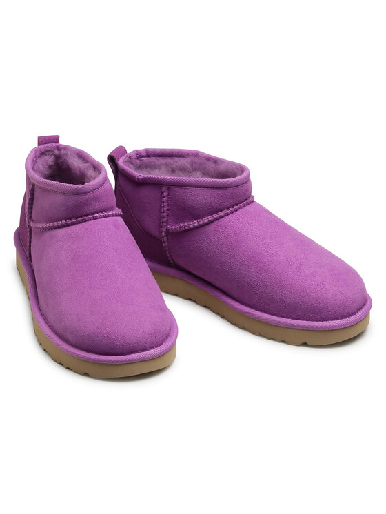 Ugg Ugg Snehule W Classic Ultra Mini 1116109 Fialová